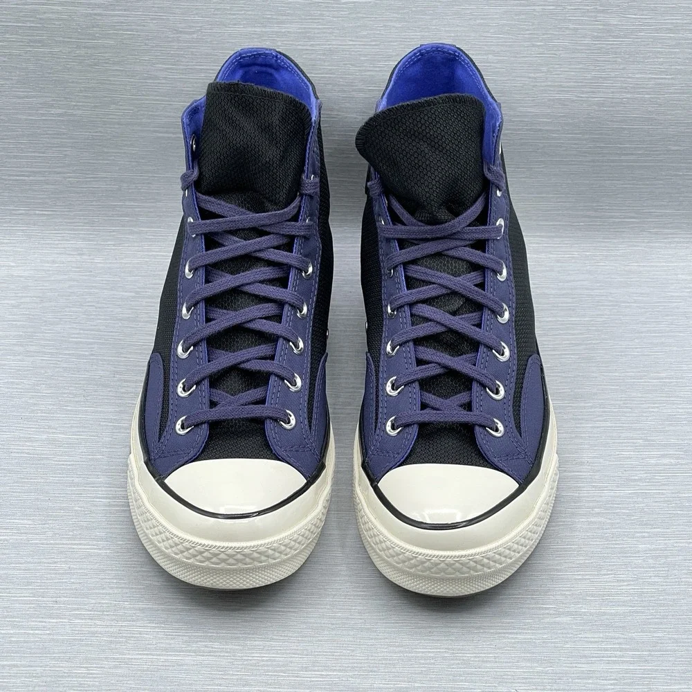 Converse Chuck 70 Men's 7 Sneakers Black Blue Utility Cordura Women's 9 A05578C